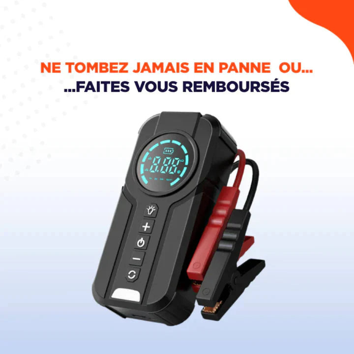 Batterie Démarreur 4-en-1 Ultra Polyvalente