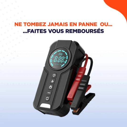 Batterie Démarreur 4-en-1 Ultra Polyvalente